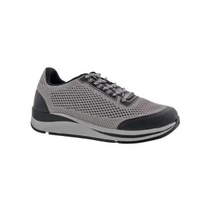 Drew Champ Men Sneakers In Grey/black Mesh Combo