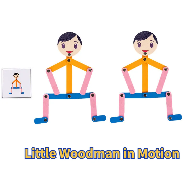 Educational Sports Wooden Children 2-3-6 Years Old Baby Intelligence Enlightenment Wooden Toys