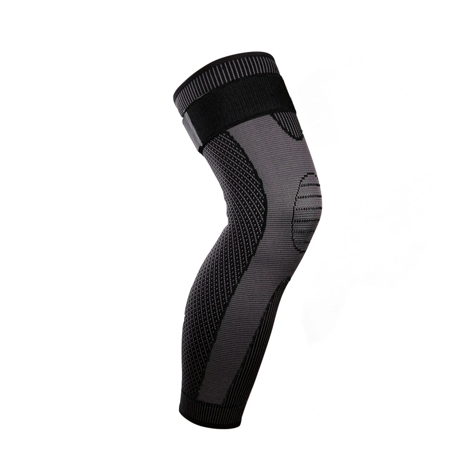 Elasticity Long Knee Protector Brace Leg Sleeve  Calf Knee Support Brace Protector Leg Warm Sports Kneepads