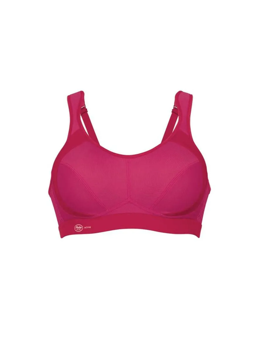 Extreme Control Sports Bra - Candy Red