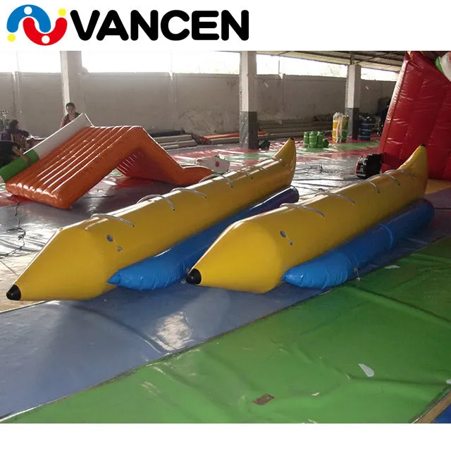 Factory Customizable 0.9mm Pvc Tarpaulin Small Yellow One Tube 5 Seats Inflatable Flying Fish Banana Boat For Sale - Buy Inflatable Flying Fish Banana Boat,Inflatable Banana Boat For Sale,Small Fishing Inflatable Boat Product on Alibaba.com