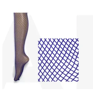 Fishnet Pantyhose - Dark Blue