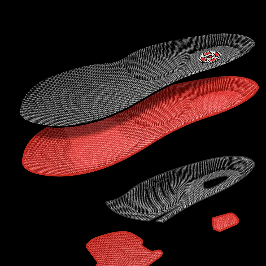 Foot Insoles: Shock Absorbing   All Day (2-Pack)