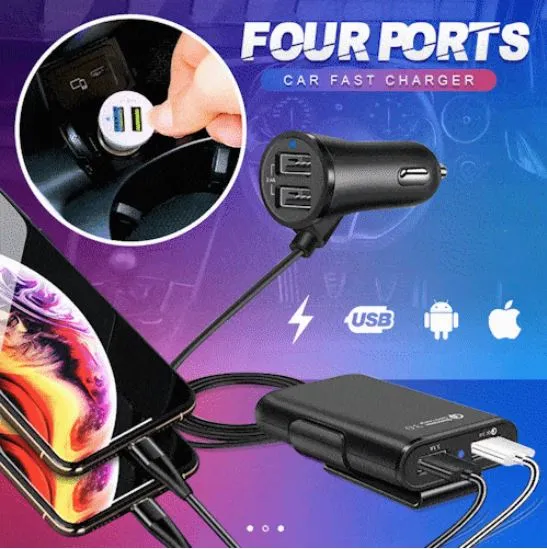 Four Ports Car Fast Charger