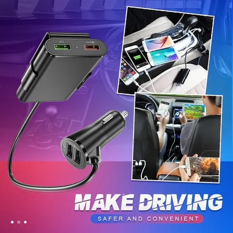 Four Ports Car Fast Charger