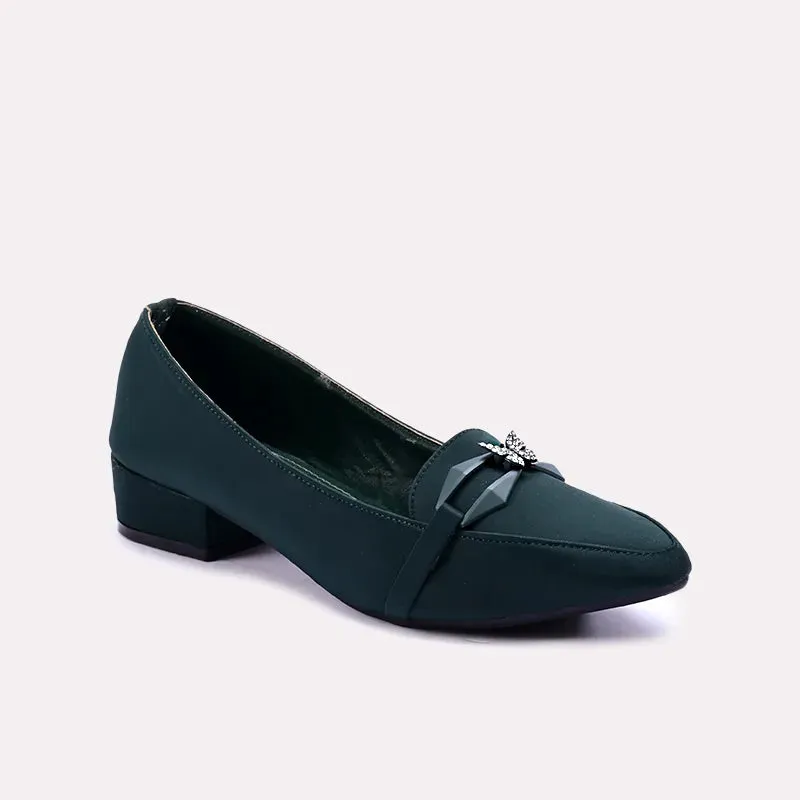 Franka Sea Green Fancy Pumps 0431035