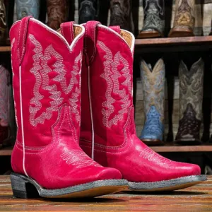 Girl's Tanner Mark Dolly Hot Pink Boot