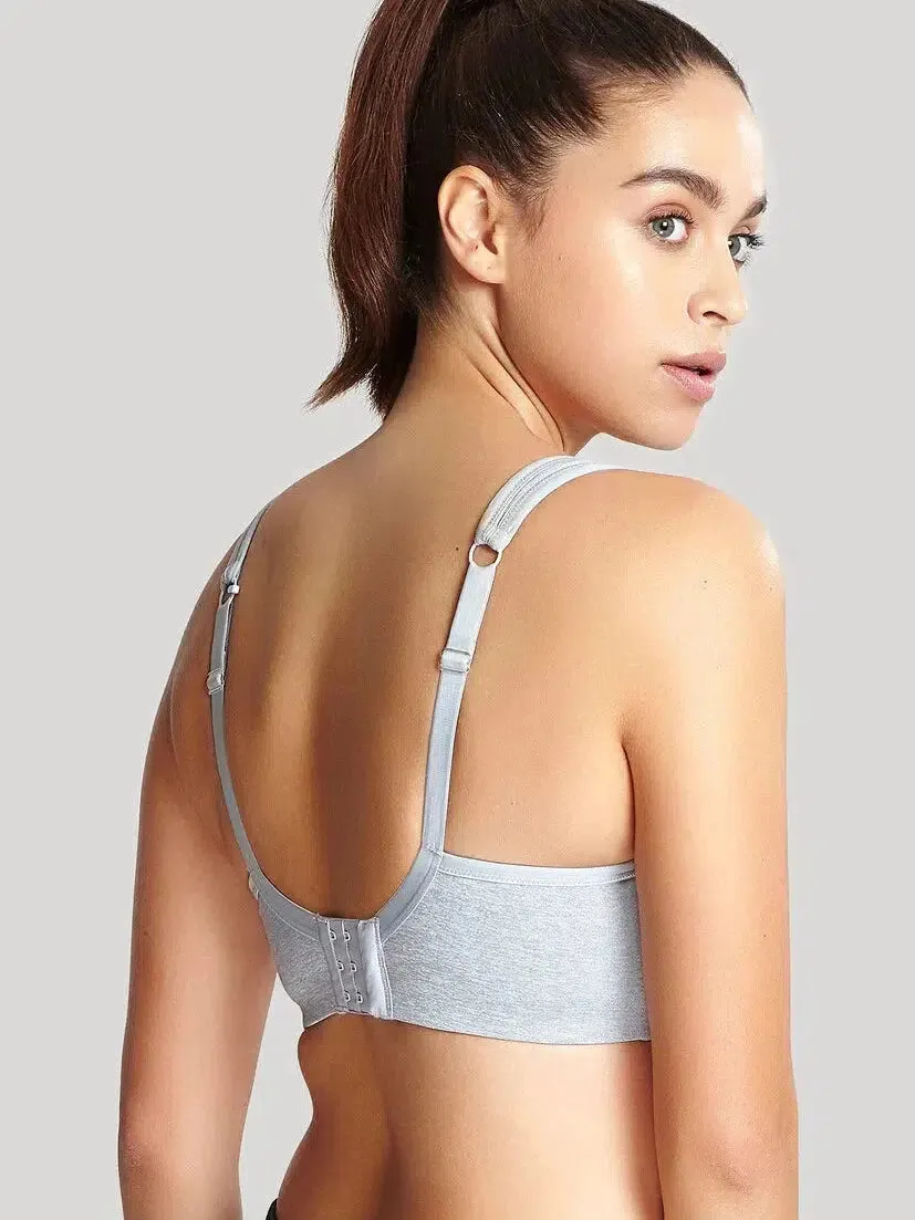 Grey Marl Wired Sports Bra