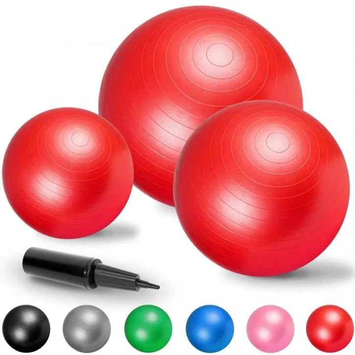 Gym Ball Fitness Ball 65cm - Red