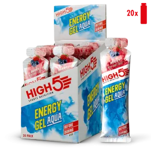 High 5 Aqua Energy Gel 20 Pack Box - Berry