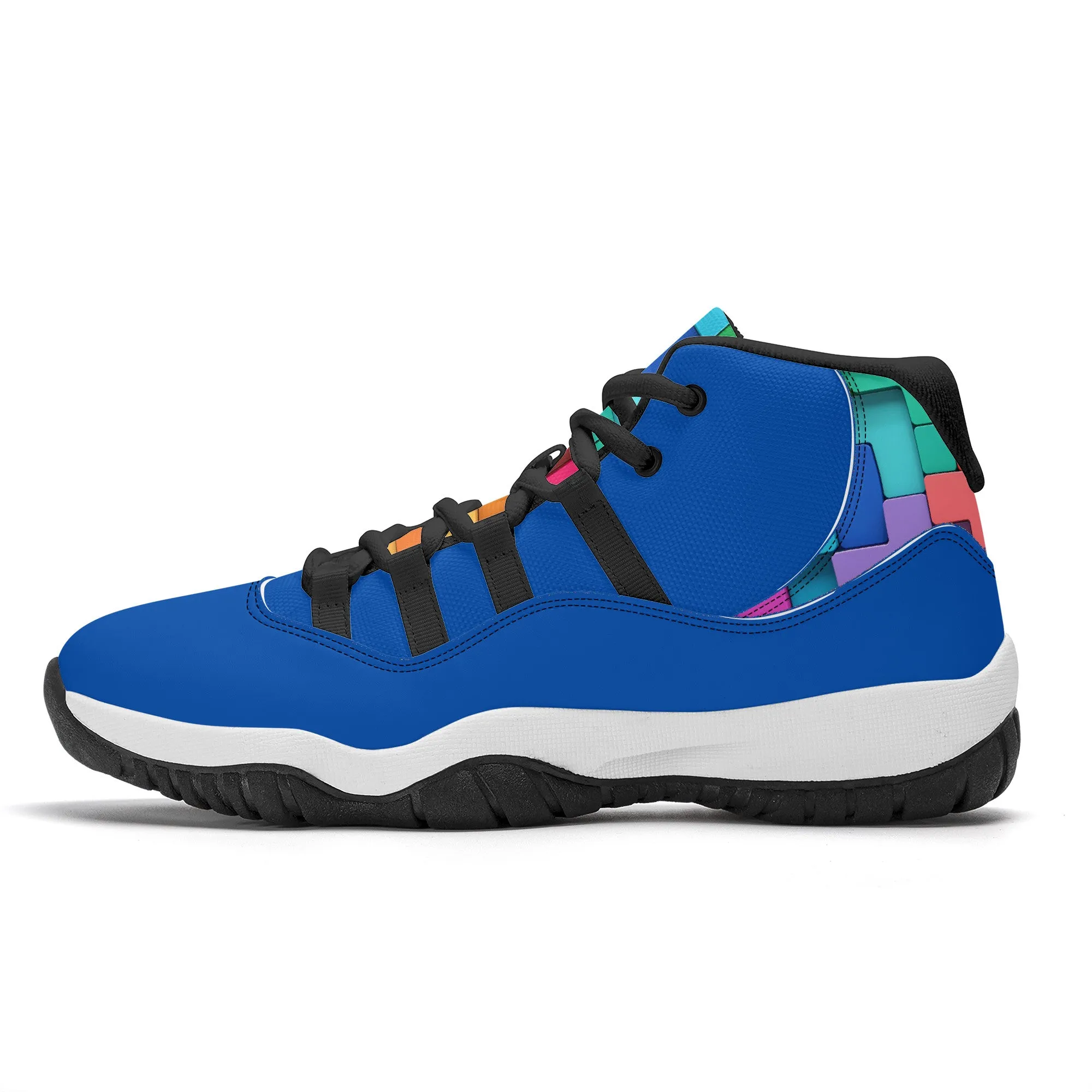 High Top Air Retro Sneakers - Blue