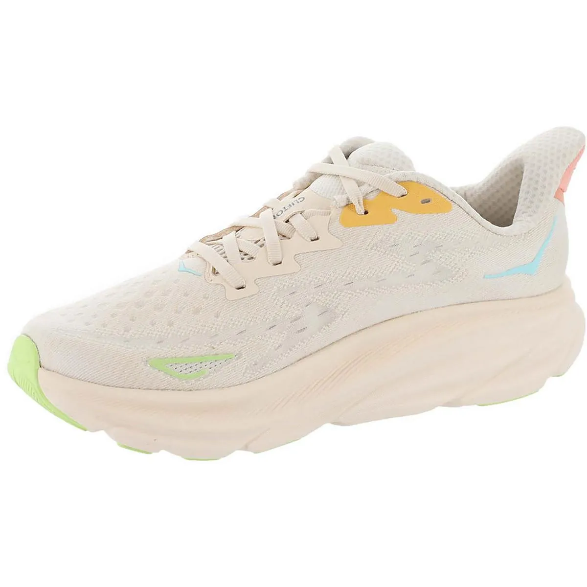 Hoka One One Womens Clifton 9 Walking Fitness Running Shoes