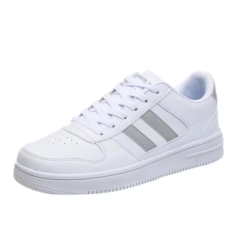 INSTOCK- 2023 white fashion trendy stylish casual shoes for men