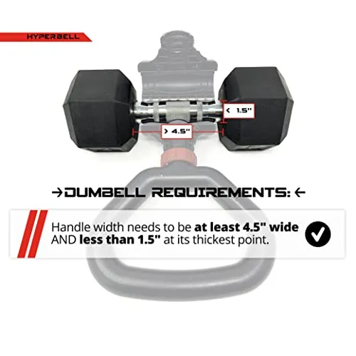 Jayflex Hyperbell Convert Dumbbell Weights to Kettlebell