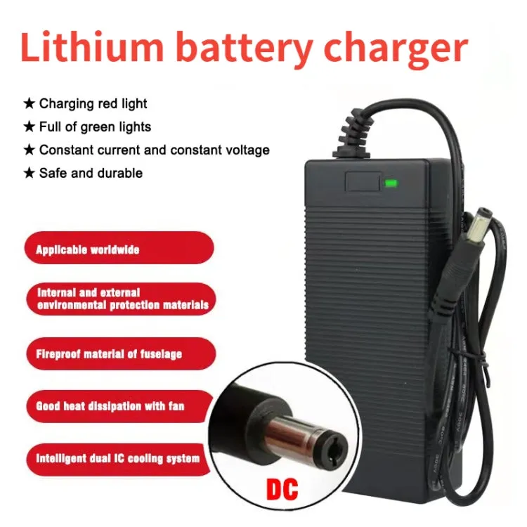 JN-84W-420200 42V 2A Scooter Lithium Battery Charger, EU Plug(DC 5.5 x 2.1mm)