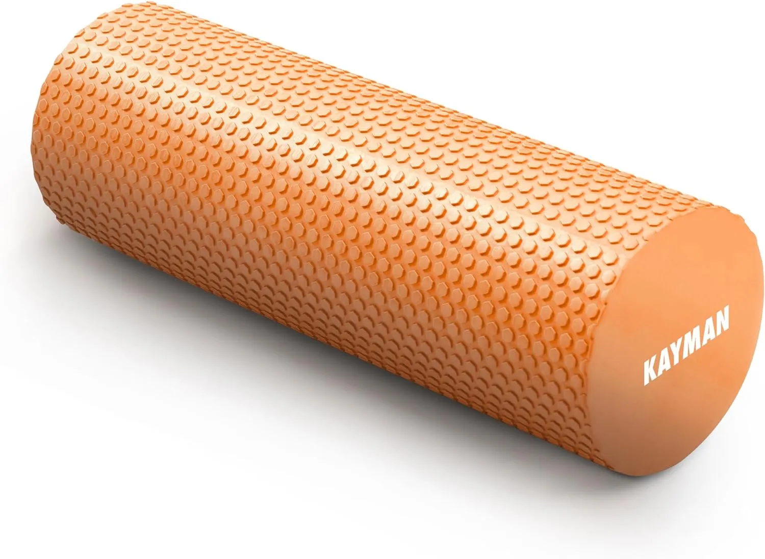 KAYMAN Sports Foam Roller – Deep Tissue Muscle Tension Relief & Circulation Boost | Portable & Lightweight Self Massager for Back, Legs, Gym, Pilates & Yoga | EVA Foam