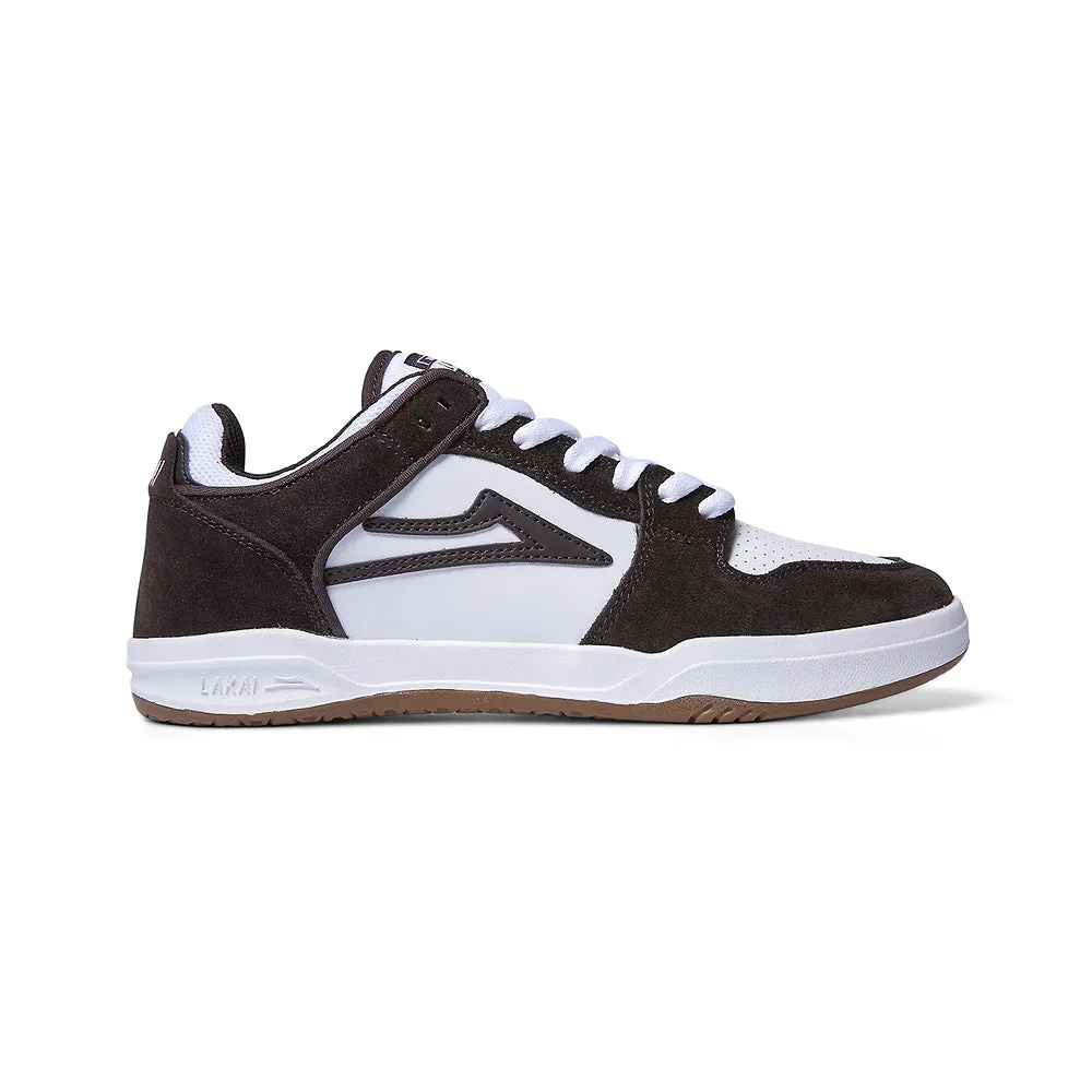 LAKAI TELFORD LOW // CHOCOLATE/WHITE SUEDE