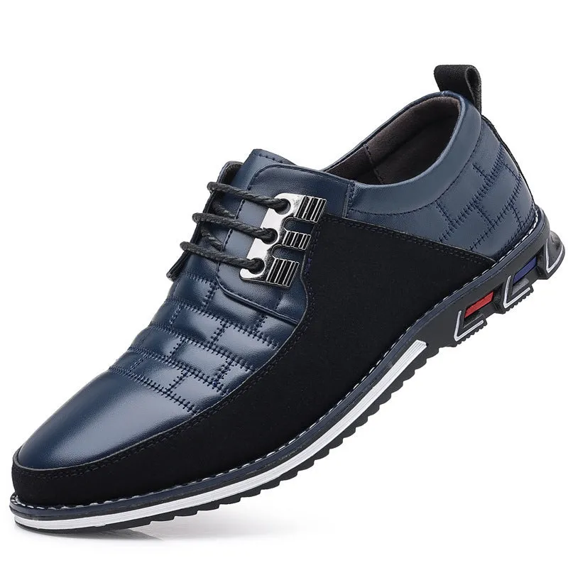 Leather Shoes Lightweight Casual Men's