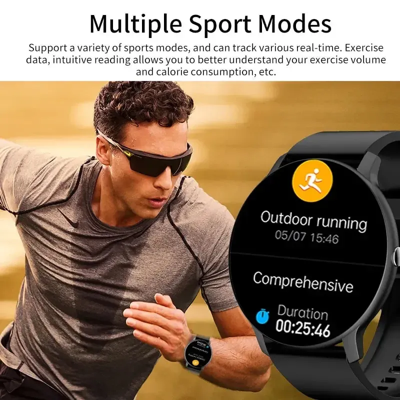 LIGE 2024 Smart Watch IOS/Android