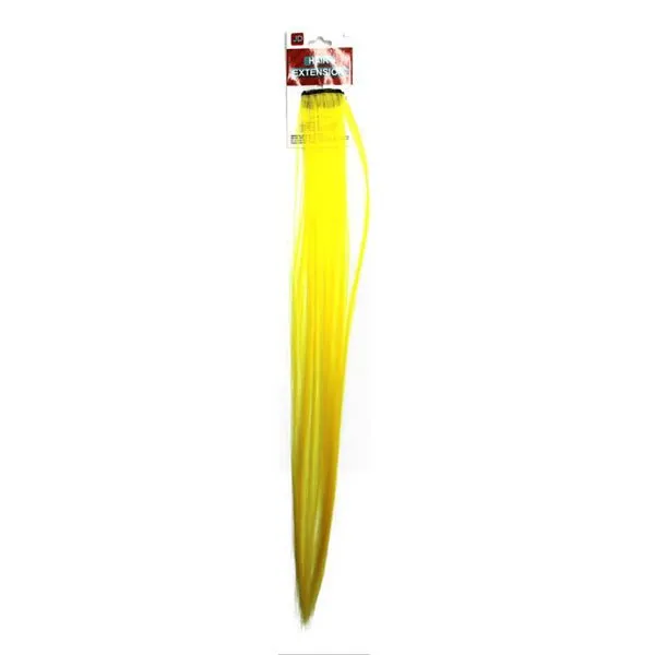 Long Straight Hair Extension - Yellow