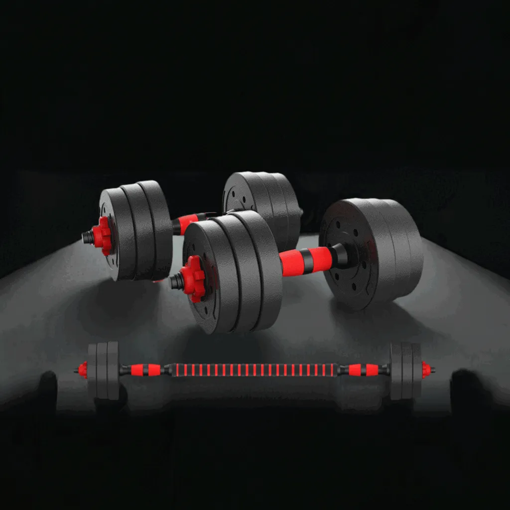 LovelyRLlovely Detachable Rubber-Coated Dumbbell