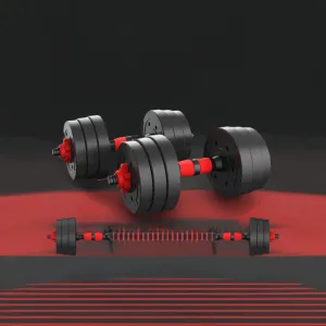 LovelyRLlovely Detachable Rubber-Coated Dumbbell