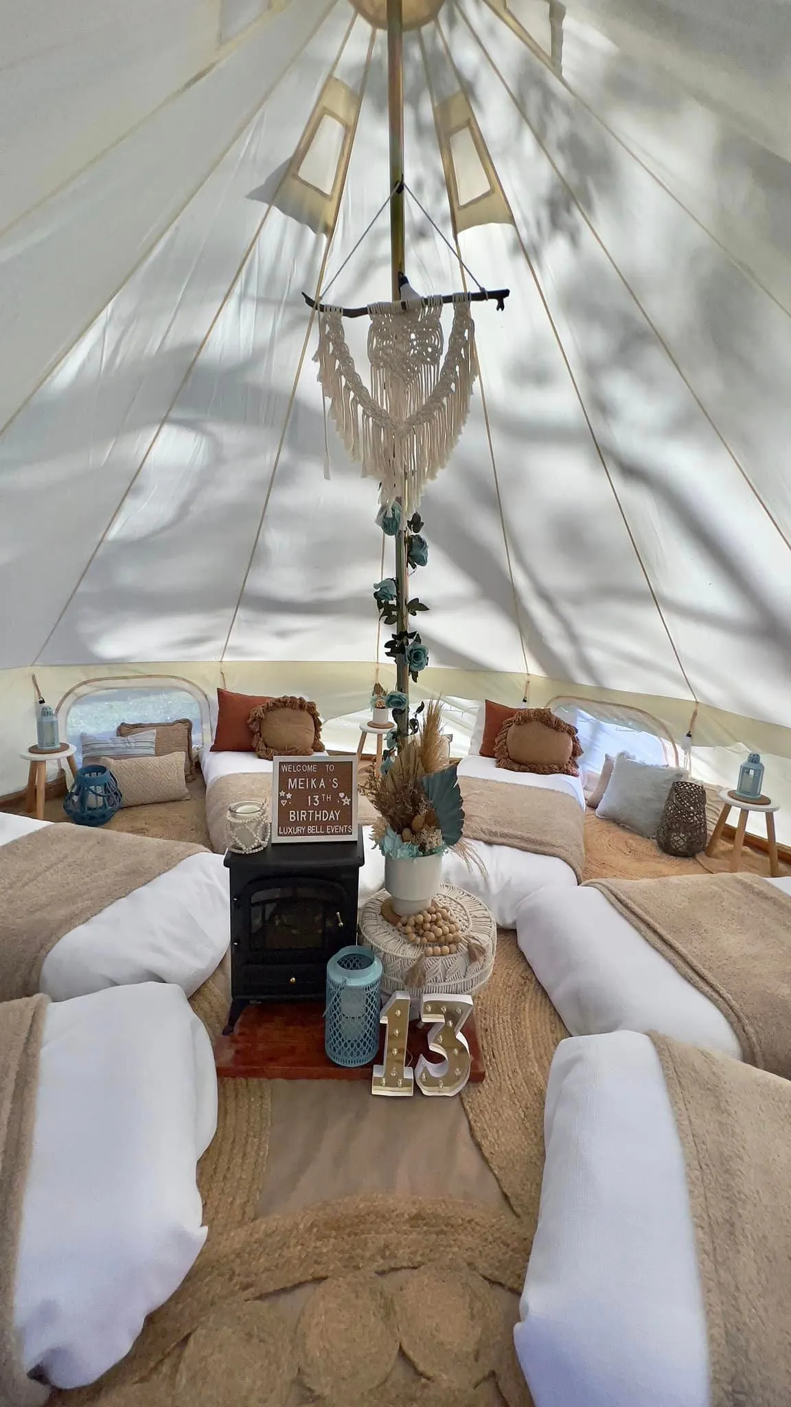 Luxury Canvas Bell Tent