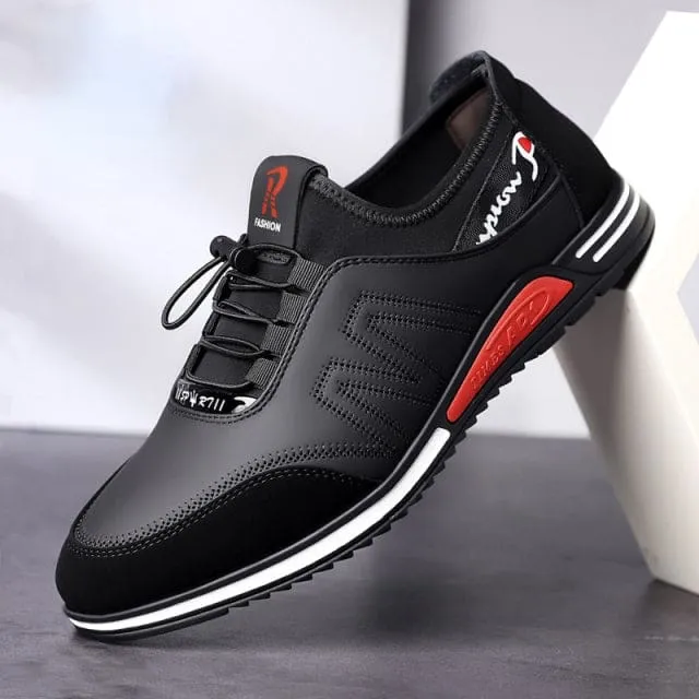 Luxury Leather Casual Slip on Shoes For Men