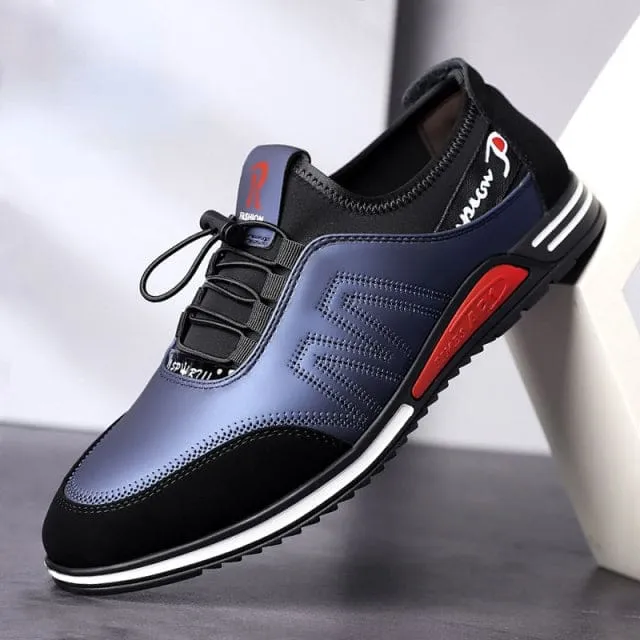 Luxury Leather Casual Slip on Shoes For Men