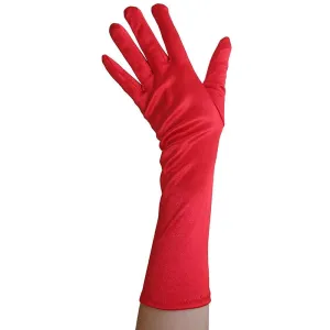 Medium Long Gloves - Red