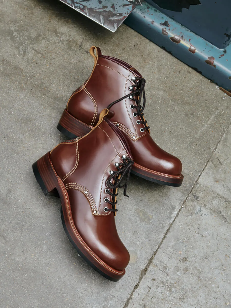 Men's Ironclad Work Boots-Shinki Shell Cordovan