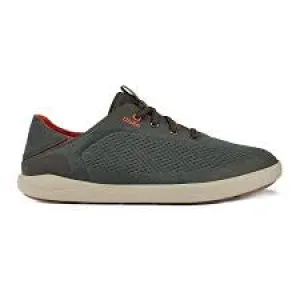 Mens Olukai Moku Pae Sneaker 10472-4EKZ Island Salt/Koi