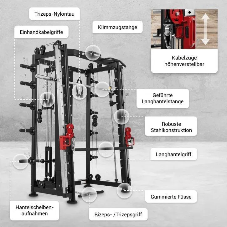 Multifunction Smith Machine