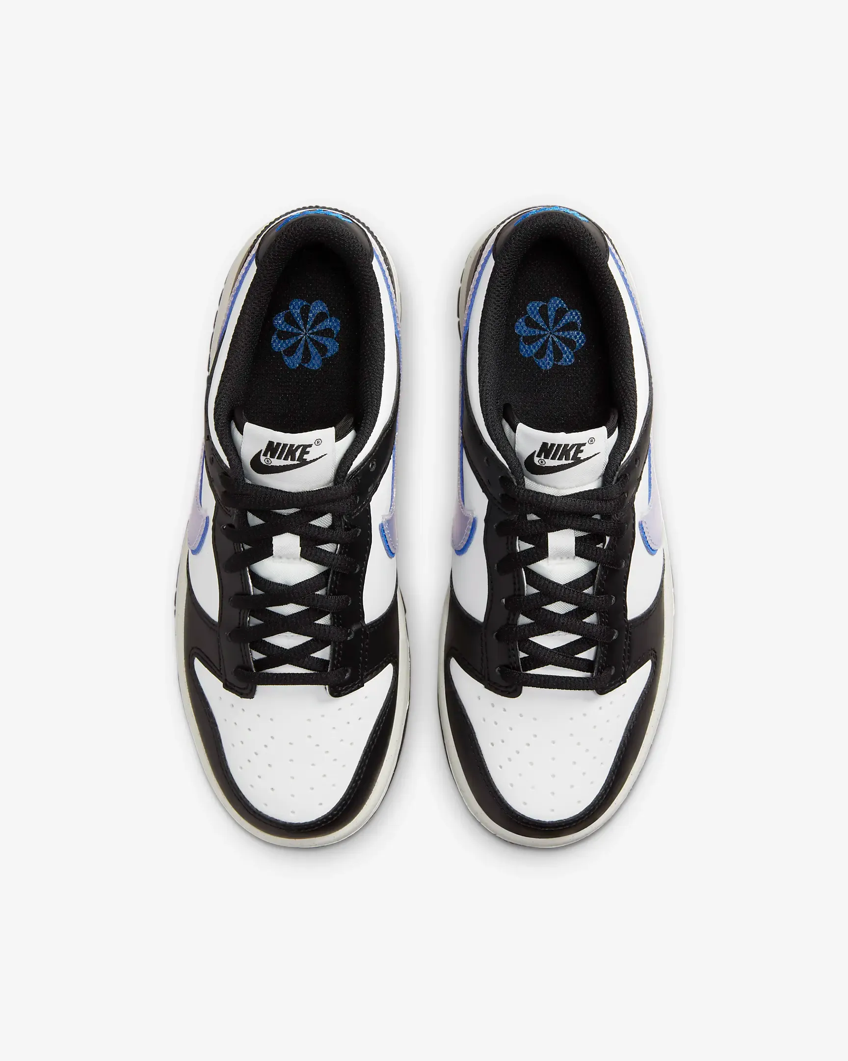 Nike Kid's Dunk Low Next Nature Shoes - Black / Hyper Royal / Summit