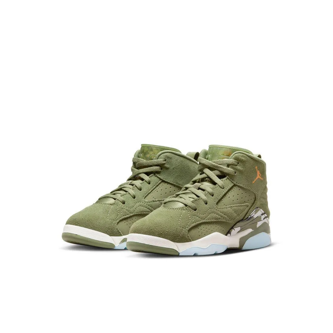 Nike Kid's Jordan MVP Shoes - Olive / Mandarin / Sail