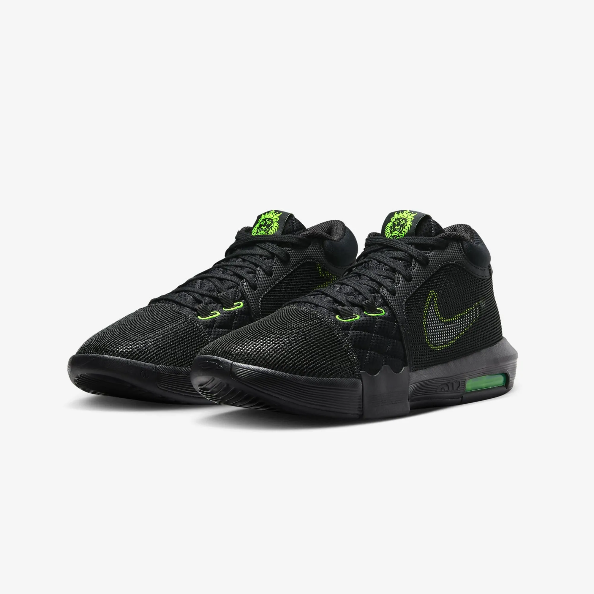 Nike | LEBRON WITNESS 8 EP  { BLACK/VOLT/WHITE