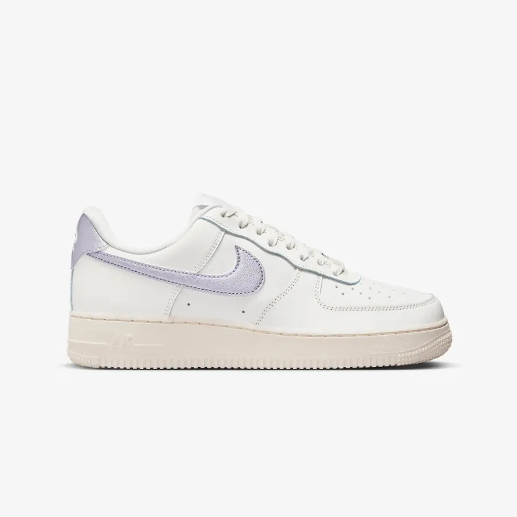 Nike | WMN'S AIR FORCE 1 '07 { SAIL/OXYGEN PURPLE