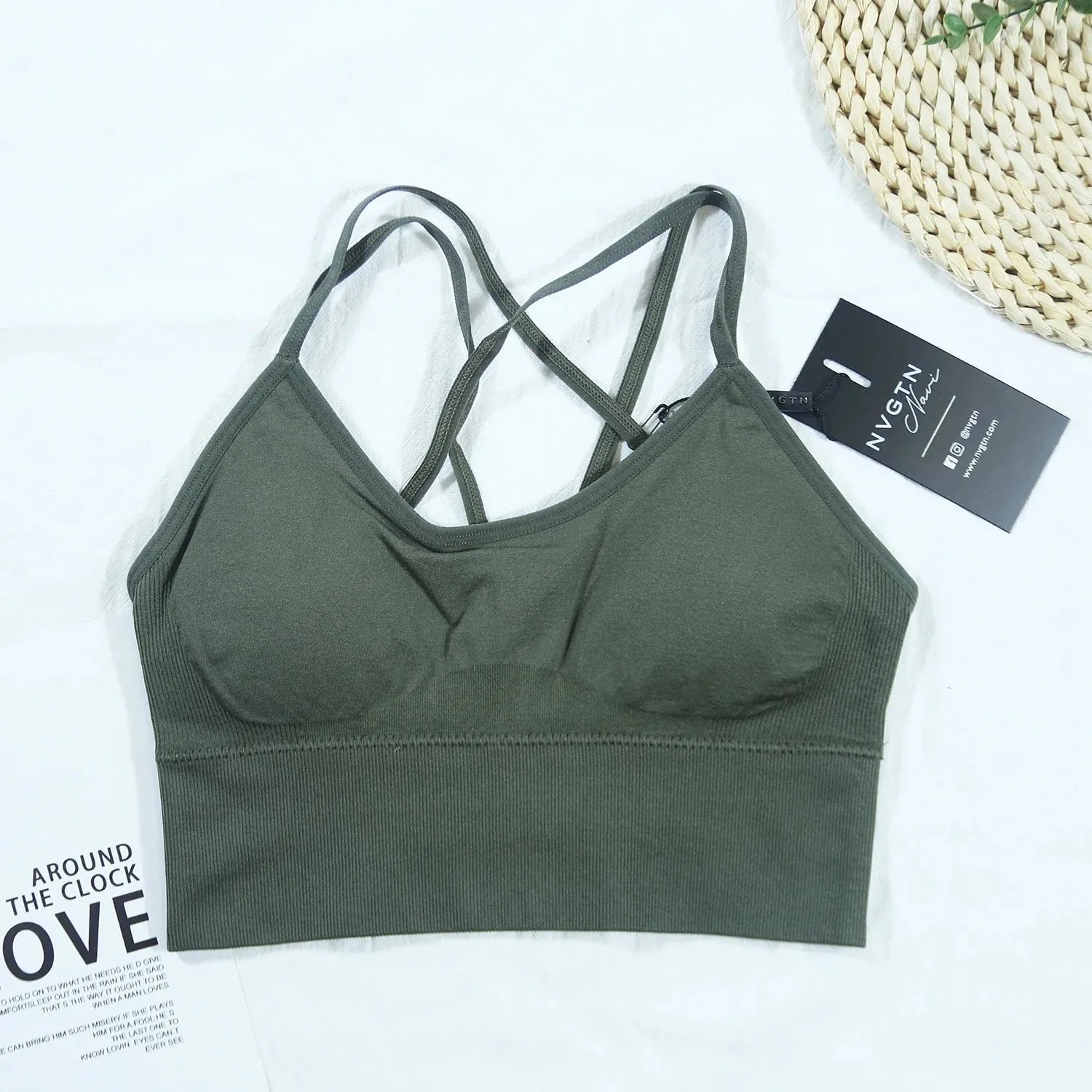 NVGTN Flourish Seamless Sports Bra (Bralette)