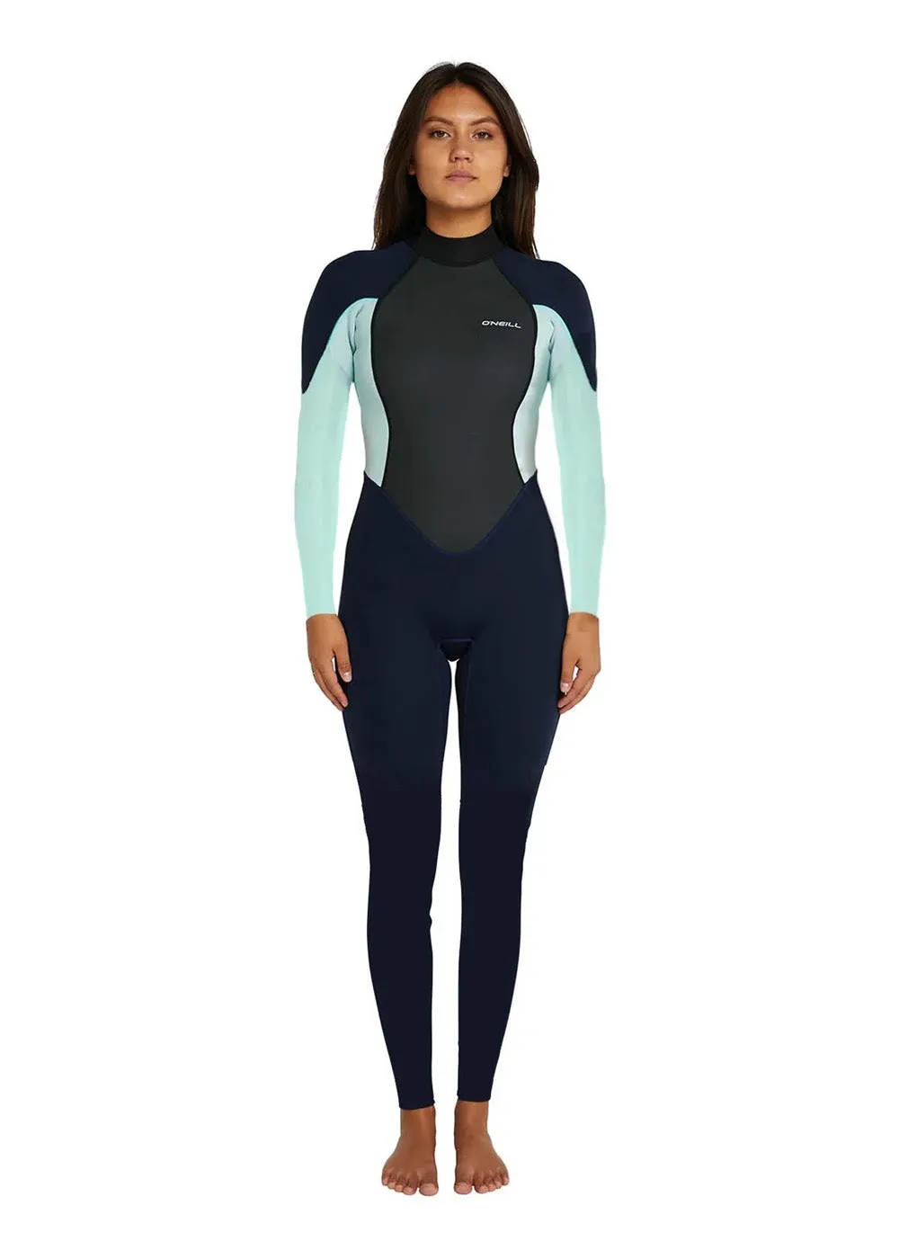 ONeill Womens Reactor 2 3/2mm Back Zip Steamer Wetsuit