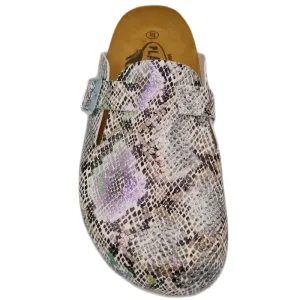 Plakton Gibraltar Women's Sandal -  White Snake