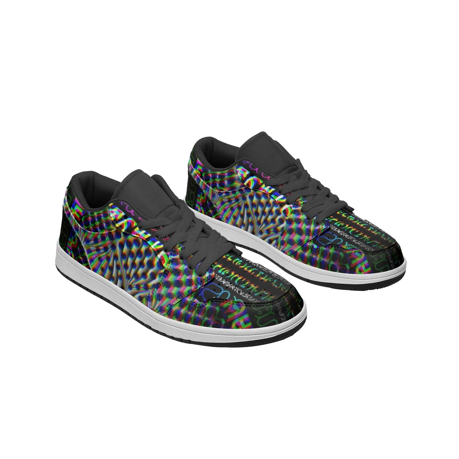 PSY DRIP Unisex Low Top Leather Sneakers | Hakan Hisim