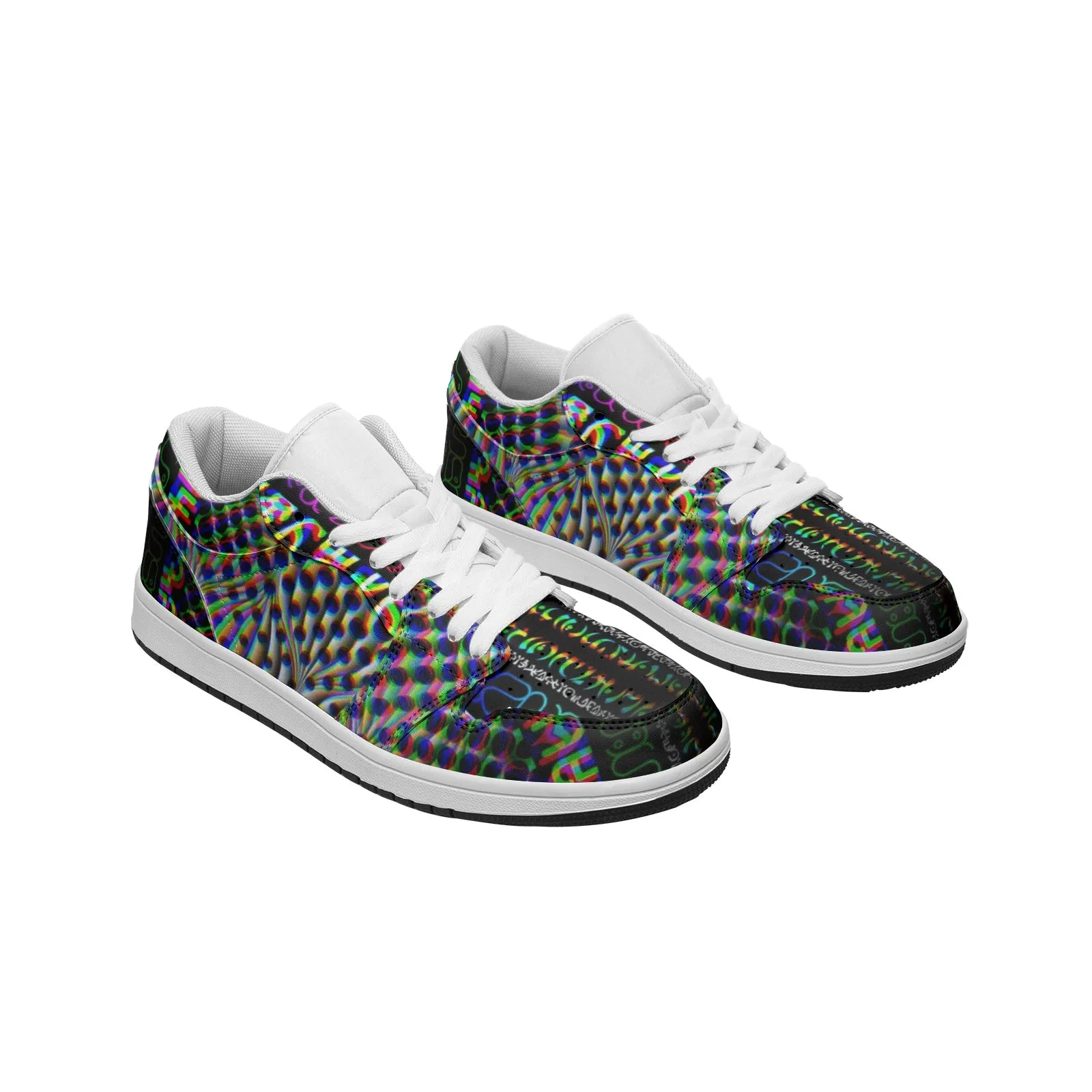 PSY DRIP Unisex Low Top Leather Sneakers | Hakan Hisim