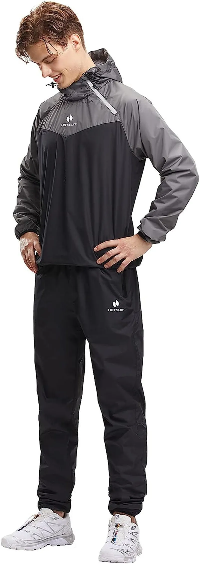 "Get Fit Faster with the Ultimate Men's Sauna Suit for Intense Gym Sweating"