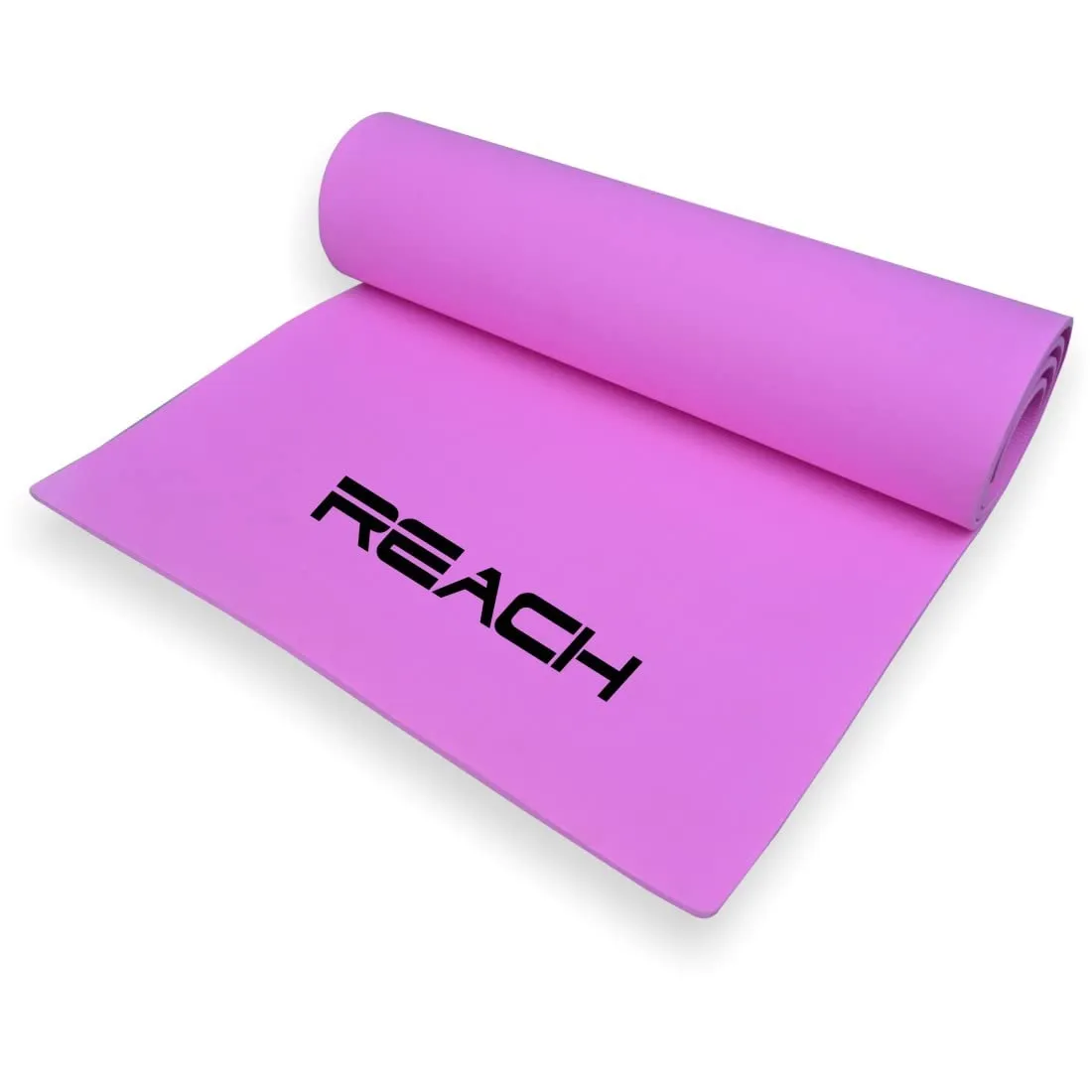 Reach Yoga Mat for Gym Workout and Yoga Exercises with 6 mm Thickness, Anti Slip Exercise Mat With Skin Friendly Material Suitable for Men & Women