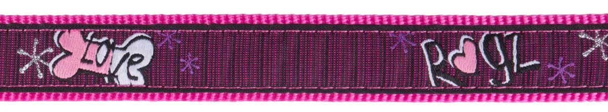 Rogz Fancy Dress Collar - Pink Love