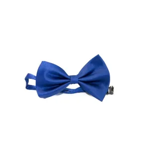 Royal Blue Satin Bow Tie