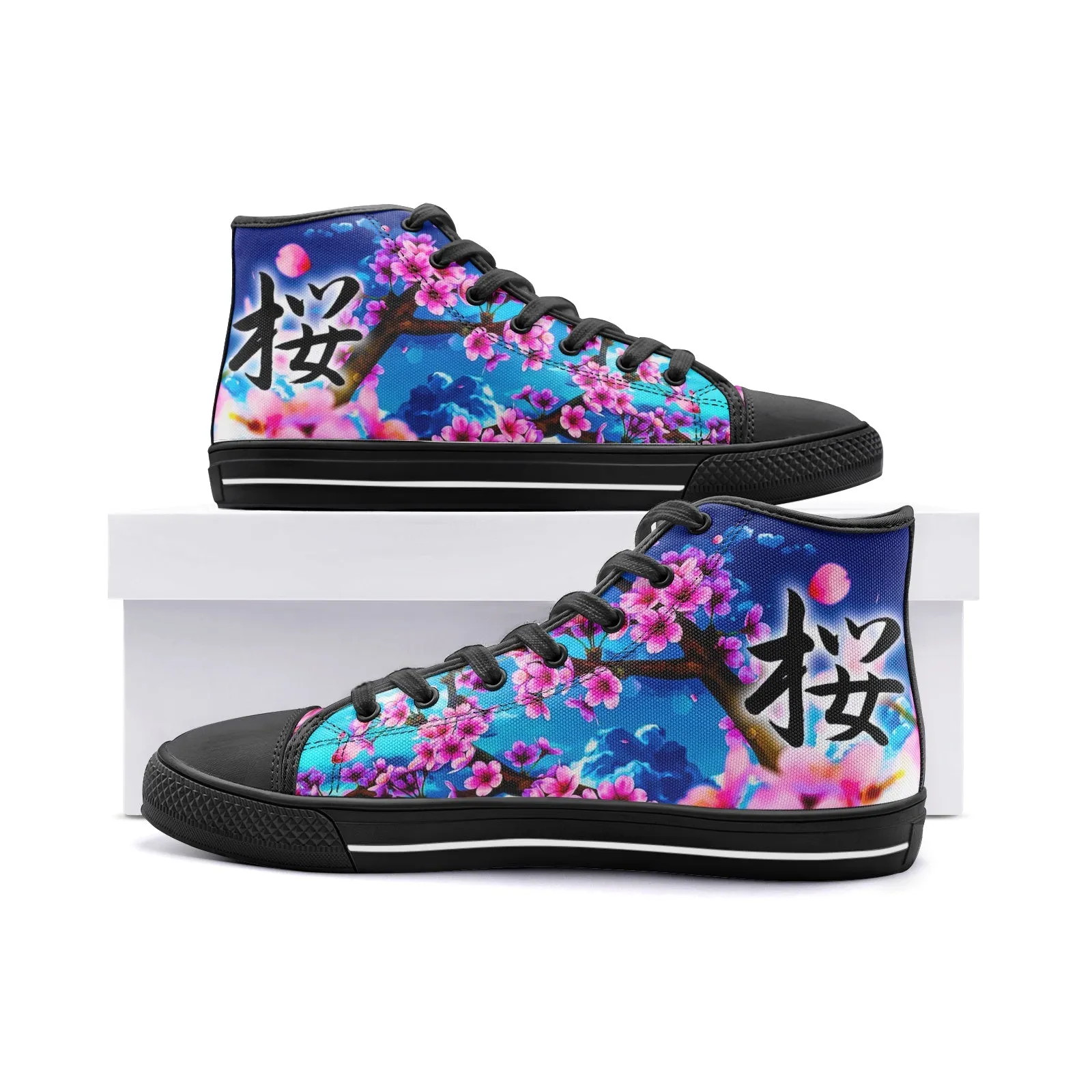 Sakura Flower High Tops