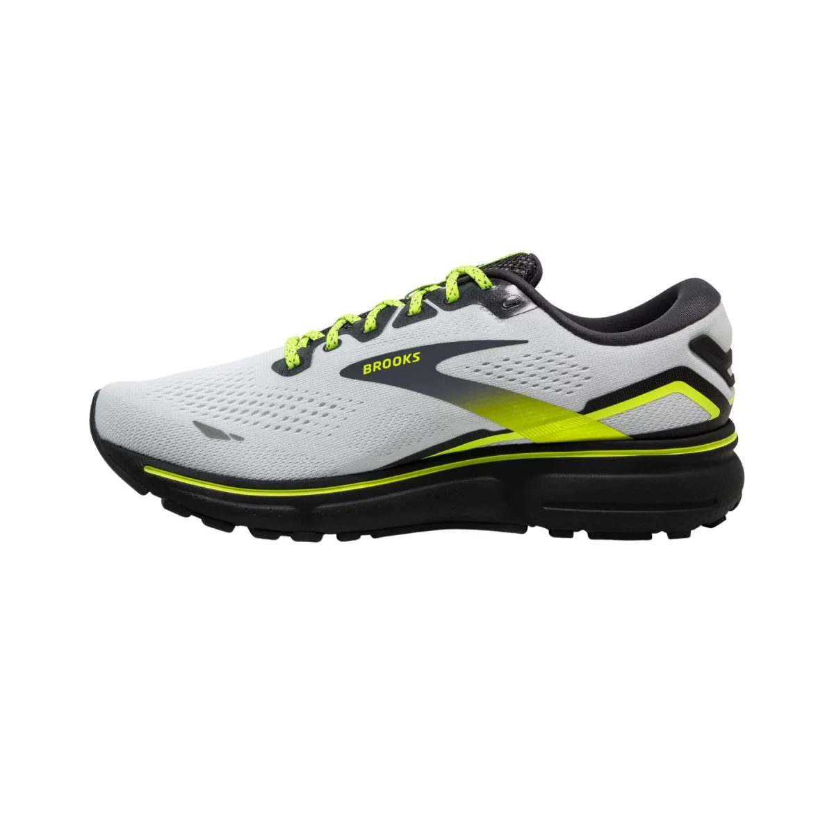 Shoes Brooks Ghost 15 White Yellow