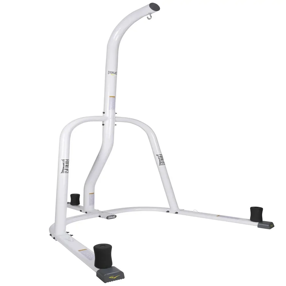 Single-Station Heavy Bag Stand, White