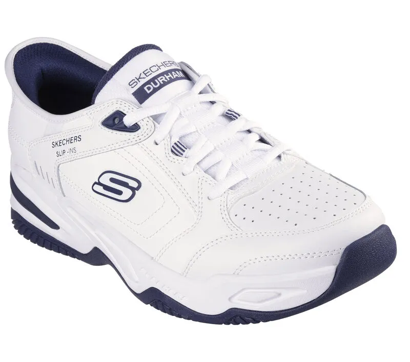 'Skechers' Men's Slip-ins Durham - White (Wide)